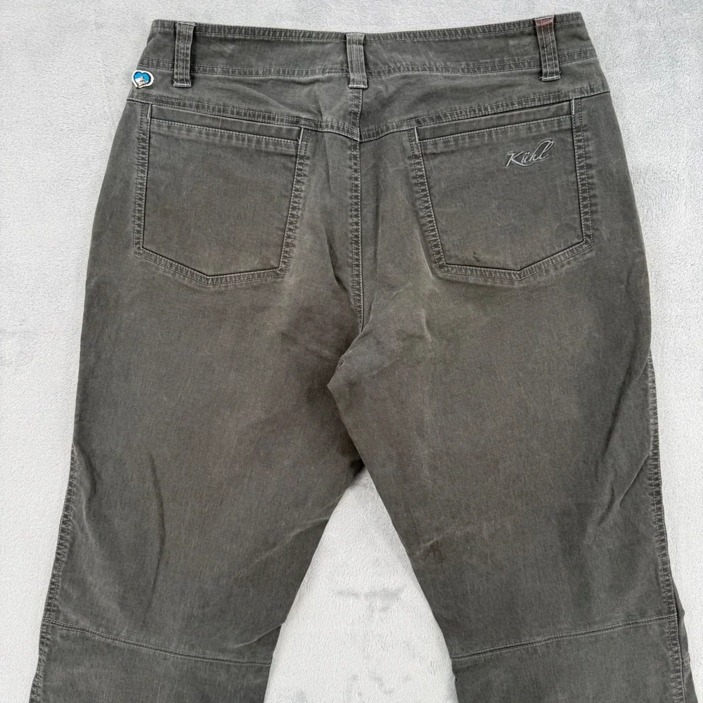 KUHL Women's Gray Outdoor Hiking Cargo Pants Outdoor Size 10 Regular‎
